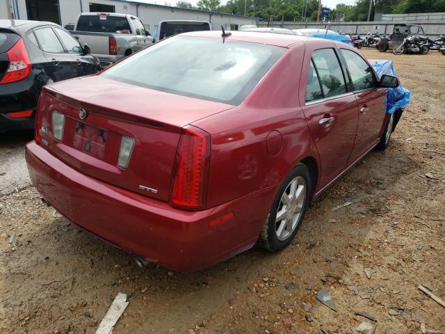 1G6DZ67A280167547 - 2008 CADILLAC STS RED photo 4