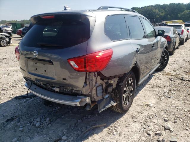 5N1DR2CN3LC648893 - 2020 NISSAN PATHFINDER GRAY photo 4