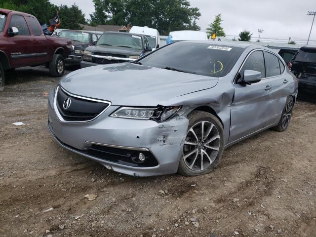 19UUB2F73FA004351 - 2015 ACURA TLX ADVANC GRAY photo 2