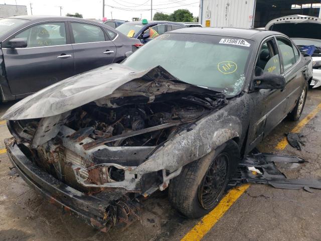 1G2WJ52K6VF309886 - 1997 PONTIAC GRAND PRIX BLACK photo 2