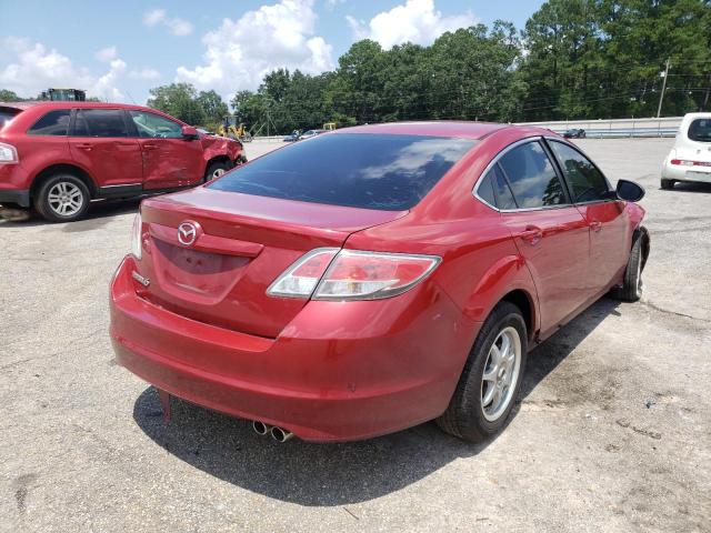 1YVHZ8BH1B5M04550 - 2011 MAZDA 6 I RED photo 4