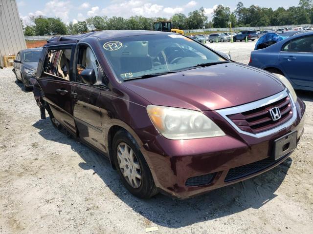 5FNRL38258B087493 - 2008 HONDA ODYSSEY LX BURGUNDY photo 1