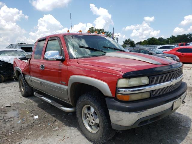 1GCEK19T4YE127187 - 2000 CHEVROLET SILVERADO RED photo 1