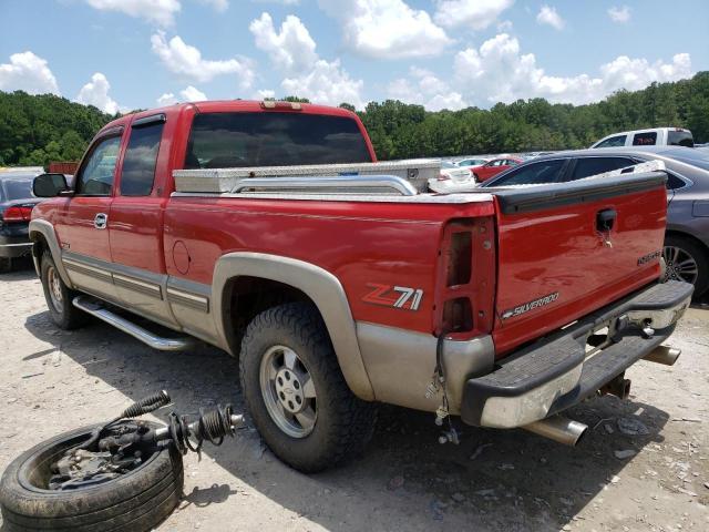 1GCEK19T4YE127187 - 2000 CHEVROLET SILVERADO RED photo 3