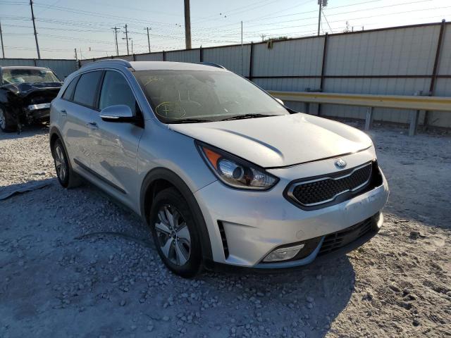 KNDCD3LD3K5354487 - 2019 KIA NIRO EX SILVER photo 1