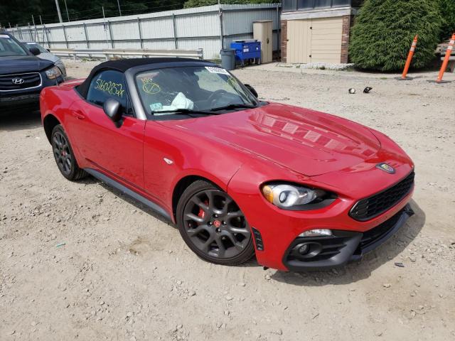 JC1NFAEK0H0120054 - 2017 FIAT 124 SPIDER RED photo 1