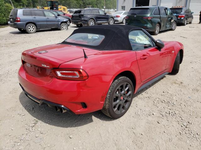 JC1NFAEK0H0120054 - 2017 FIAT 124 SPIDER RED photo 4