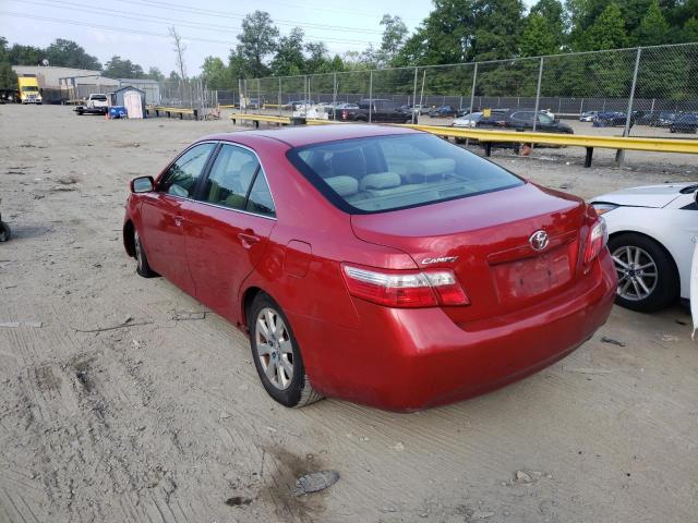 4T1BE46K88U242612 - 2008 TOYOTA CAMRY CE RED photo 3