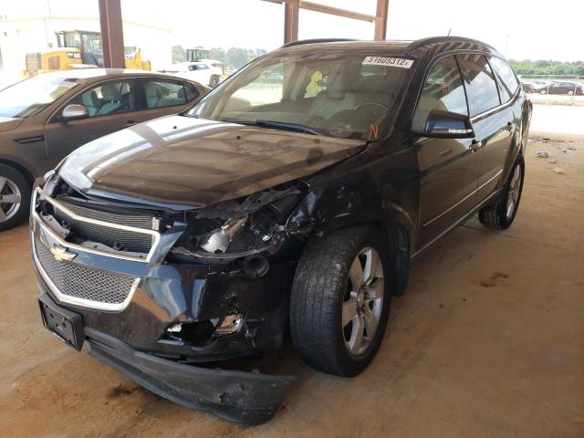 1GNLVHED6AJ222196 - 2010 CHEVROLET TRAVERSE LTZ  photo 2