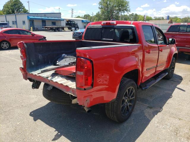 1GCGSCENXK1283941 - 2019 CHEVROLET COLORADO L RED photo 4