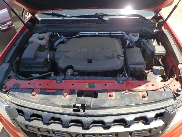 1GCGSCENXK1283941 - 2019 CHEVROLET COLORADO L RED photo 7