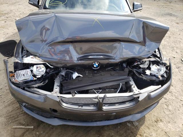 WBA8E5G32HNU44221 - 2017 BMW 320 XI GRAY photo 9