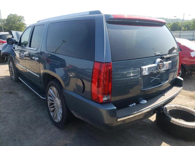 1GYFK66858R196782 - 2008 CADILLAC ESCALADE E BLUE photo 3