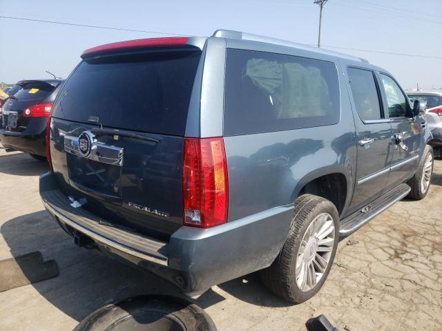 1GYFK66858R196782 - 2008 CADILLAC ESCALADE E BLUE photo 4