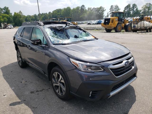 4S4BTGND2N3252497 - 2022 SUBARU OUTBACK LI GRAY photo 1