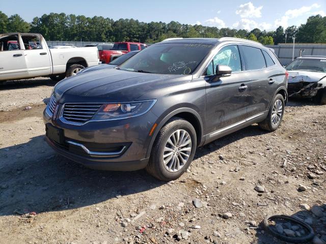 2LMPJ6KP2HBL29446 - 2017 LINCOLN MKX SELECT GRAY photo 2