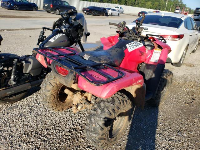 1HFTE44H5H4300195 - 2017 HONDA TRX500 FE RED photo 4