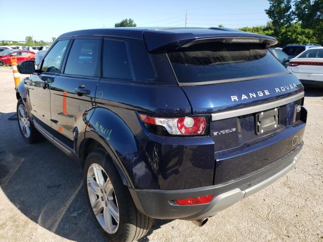 SALVP2BGXFH067179 - 2015 LAND ROVER RANGE ROVE BLUE photo 3