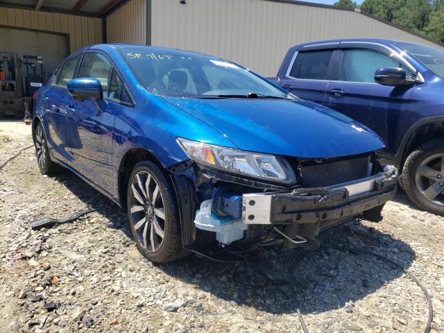 19XFB2F9XFE211258 - 2015 HONDA CIVIC EXL Mavi foto 1