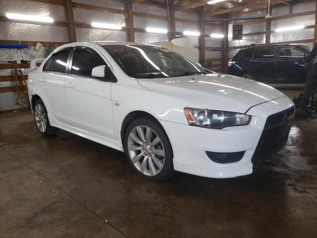 JA3AU86U78U020721 - 2008 MITSUBISHI LANCER GTS WHITE photo 1