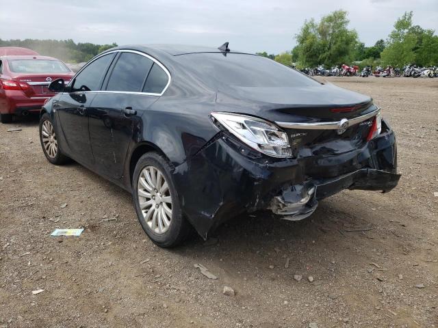 2G4GN5ECXB9215163 - 2011 BUICK REGAL CXL BLACK photo 3