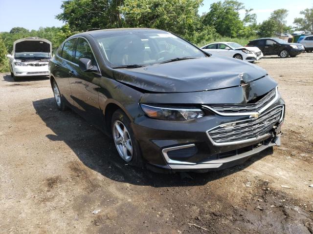 1G1ZB5ST2HF288868 - 2017 CHEVROLET MALIBU LS BLACK photo 1