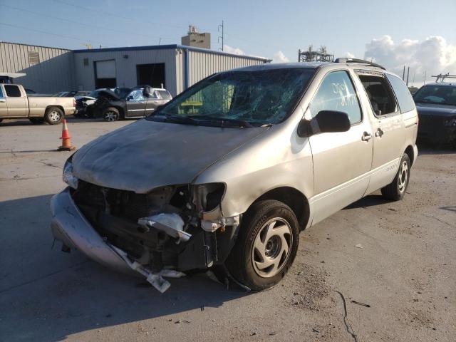 4T3ZF13C5YU265280 - 2000 TOYOTA SIENNA LE  photo 2