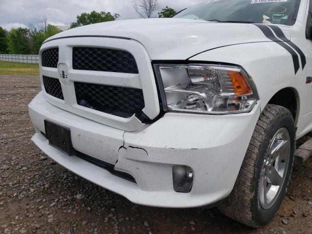 1C6RR7FT5JS184291 - 2018 RAM 1500 ST WHITE photo 9