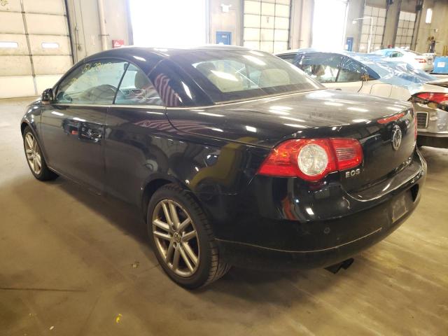 WVWFA71F78V043316 - 2008 VOLKSWAGEN EOS LUX Чорний фото 3