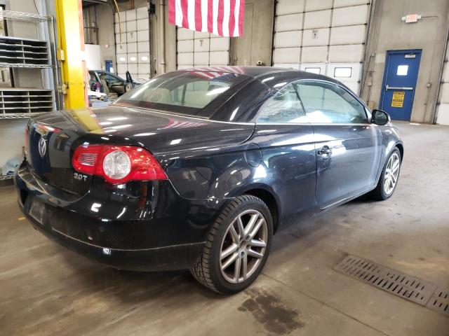 WVWFA71F78V043316 - 2008 VOLKSWAGEN EOS LUX Чорний фото 4