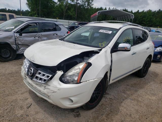 JN8AS5MT3FW666277 - 2015 NISSAN ROGUE SELE WHITE photo 2