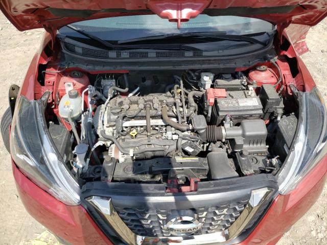 3N1CP5CU8KL535316 - 2019 NISSAN KICKS S RED photo 7