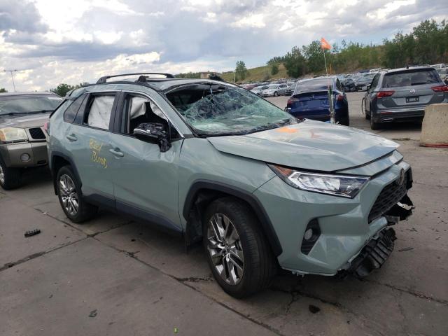 2T3C1RFVXLC041237 - 2020 TOYOTA RAV4 XLE P TEAL photo 1