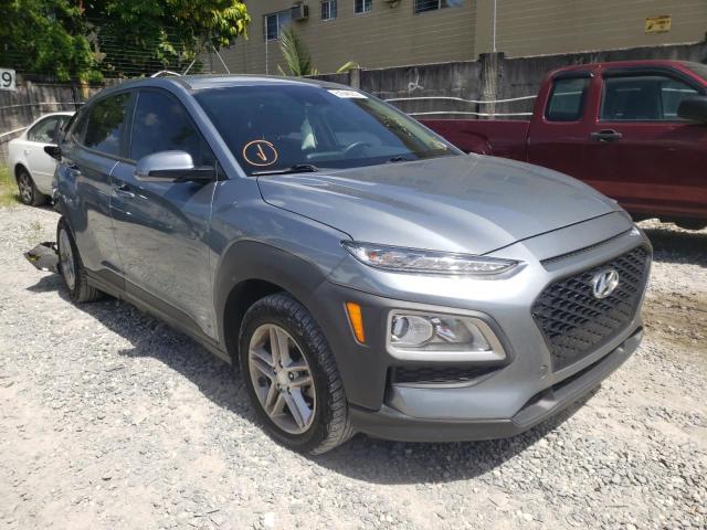 KM8K12AA8KU254281 - 2019 HYUNDAI KONA SE GRAY photo 1