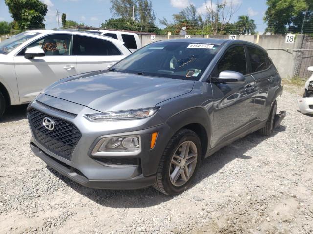 KM8K12AA8KU254281 - 2019 HYUNDAI KONA SE GRAY photo 2