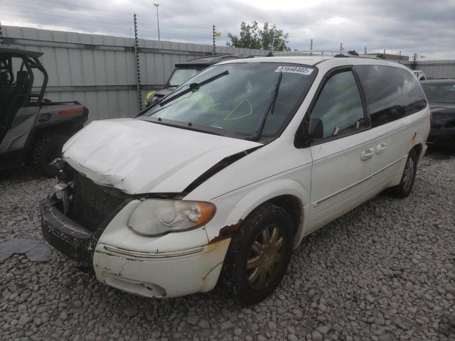 2C8GP64L15R170753 - 2005 CHRYSLER TOWN & COU WHITE photo 2