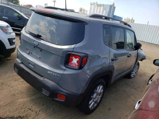 ZACNJDAB0MPN30413 - 2021 JEEP RENEGADE S GRAY photo 4