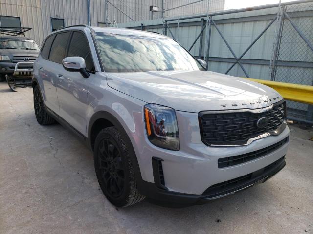 5XYP3DHC0MG155630 - 2021 KIA TELLURIDE GRAY photo 1