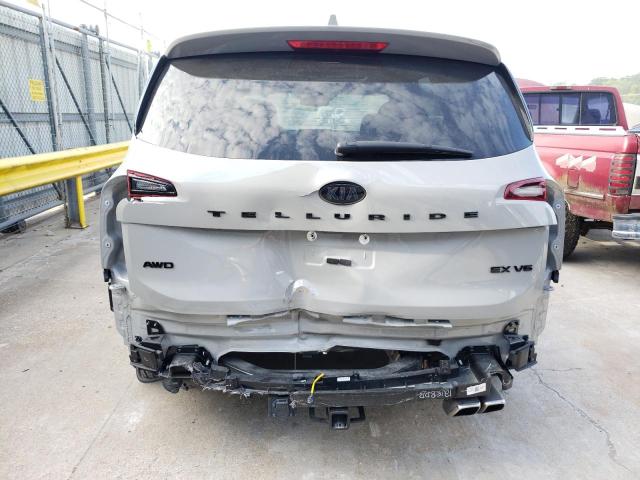 5XYP3DHC0MG155630 - 2021 KIA TELLURIDE GRAY photo 9