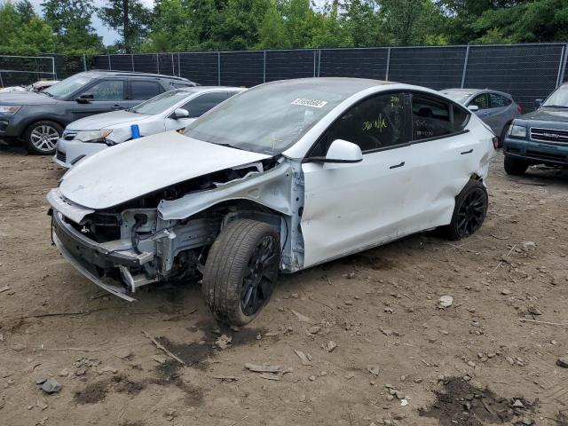 5YJYGDEE1MF111626 - 2021 TESLA MODEL Y WHITE photo 9