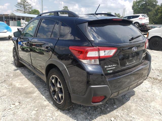 JF2GTAAC0JH325935 - 2018 SUBARU CROSSTREK BLACK photo 3