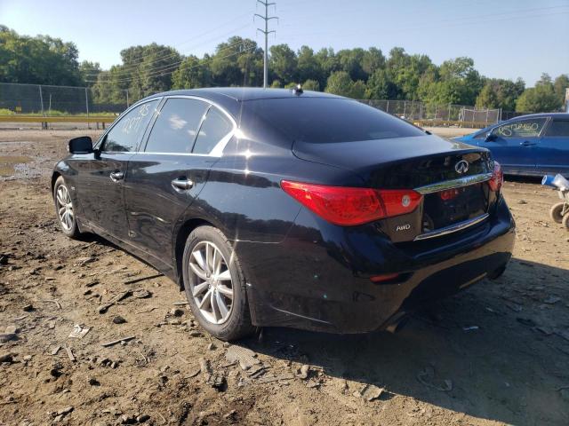 JN1EV7AR0GM343006 - 2016 INFINITI Q50 PREMIU BLACK photo 3