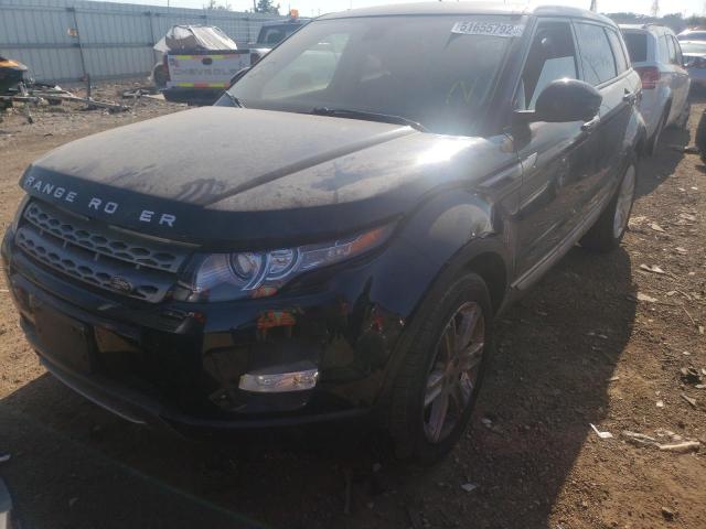 SALVR2BG1EH941976 - 2014 LAND ROVER RANGE ROVE BLACK photo 2