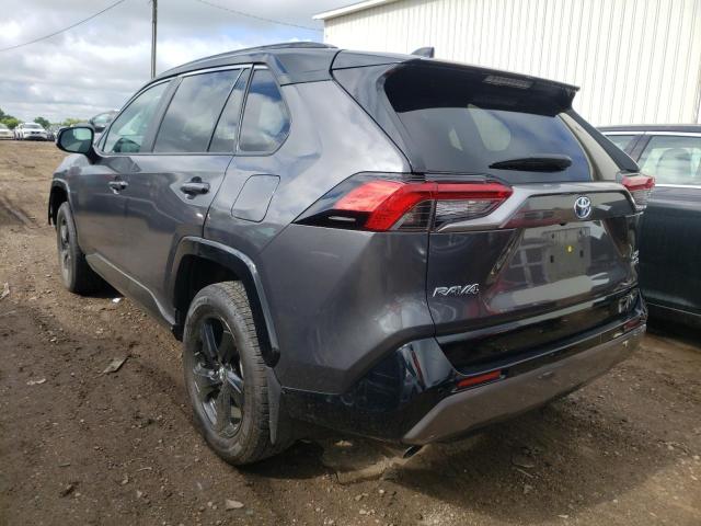 4T3EWRFV9LU006794 - 2020 TOYOTA RAV4 XSE GRAY photo 3