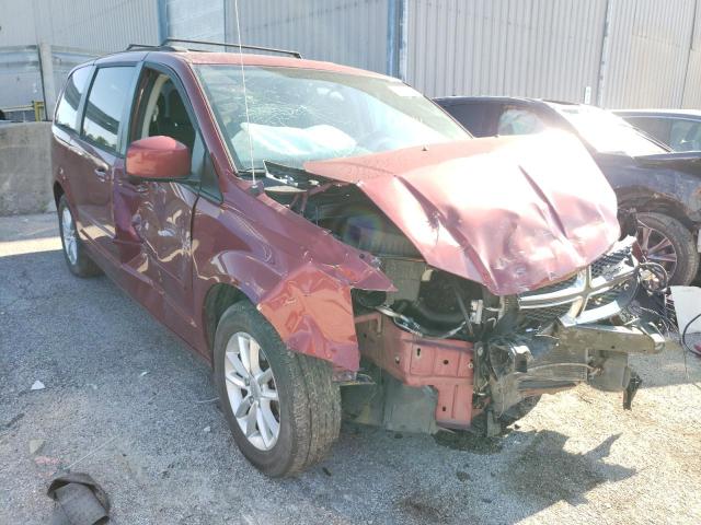 2C4RDGCG3ER121373 - 2014 DODGE GRAND CARA MAROON photo 1