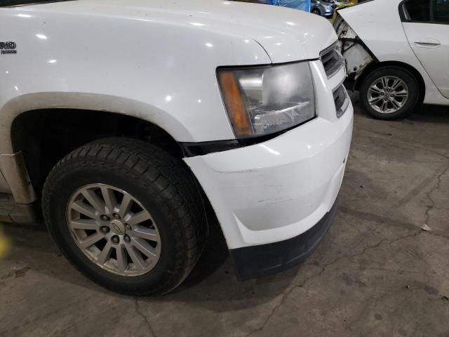 1GNFK13528R238870 - 2008 CHEVROLET TAHOE HYBR WHITE photo 9