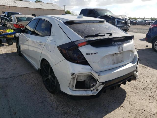 SHHFK7H45LU210716 - 2020 HONDA CIVIC SPOR WHITE photo 3