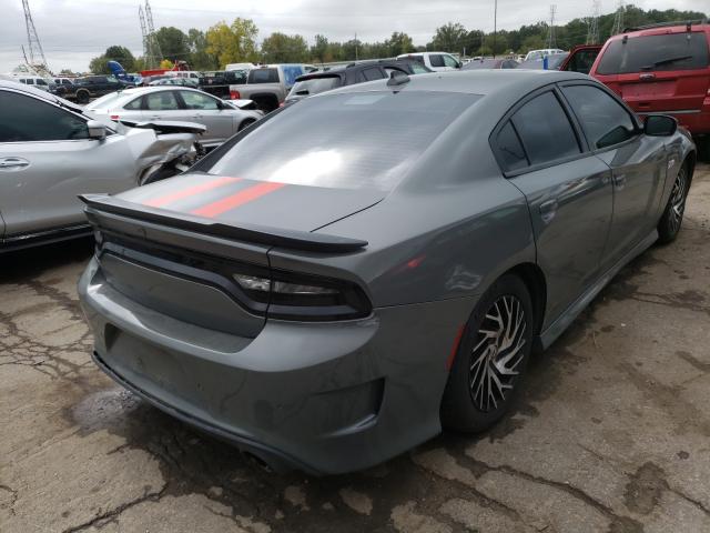 2C3CDXGJ6JH289458 - 2018 DODGE CHARGER RT GRAY photo 4