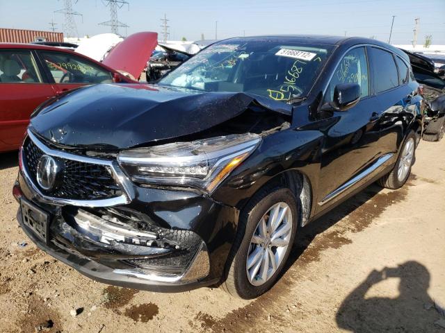 5J8TC2H30KL039494 - 2019 ACURA RDX BLACK photo 2