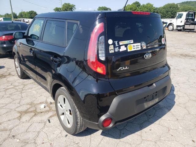 KNDJN2A22G7850506 - 2016 KIA SOUL BLACK photo 3